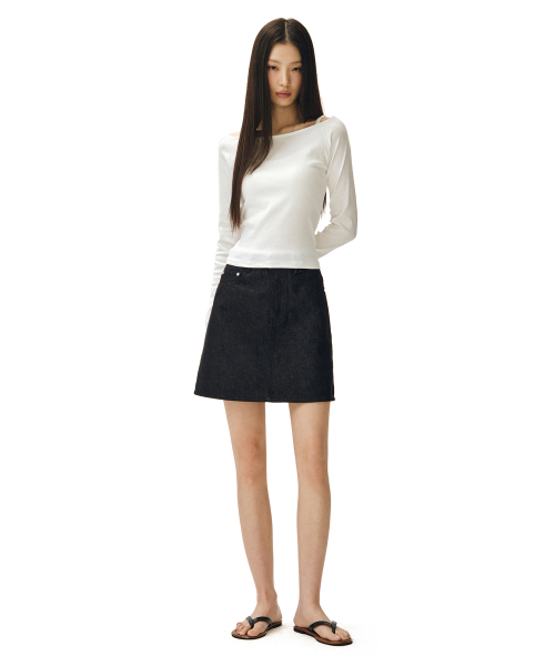 DECET WOMEN(デケット ウーマン)の「シグネチャーミニスカート DCSK001CPブラック(スカート・レディース・その他・X-SMALL/SMALL/MEDIUM)」の7枚目の写真