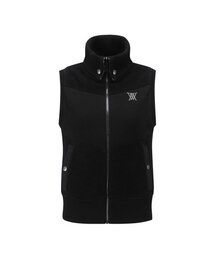 WOMEN HYBRID KNIT VEST_BK