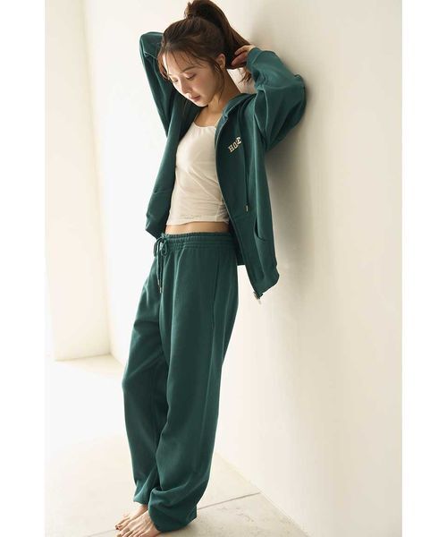 スナイデルホーム SNIDEL  スウェット パジャマセット SNIDEL HOME × 新木優子】スウェットロングパンツ（ルームウェア