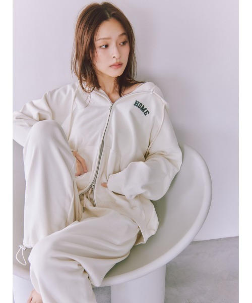 SNIDEL HOME × 新木優子】スウェットロングパンツ（ルームウェア