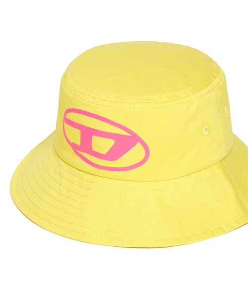 DIESEL KIDS(ディーゼルキッズ)の「DIESEL(ディーゼル)Kids & Junior ブランドロゴバケットハット(ハット・キッズ・イエロー/ブルー・Ⅱ)」の3枚目の写真