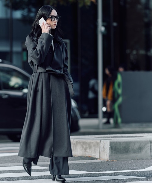 STUDIOUS ステュディオス　デッサンドモード ロングダッフルコート STUDIOUS ステュディオス デッサンドモード ロングダッフルコート