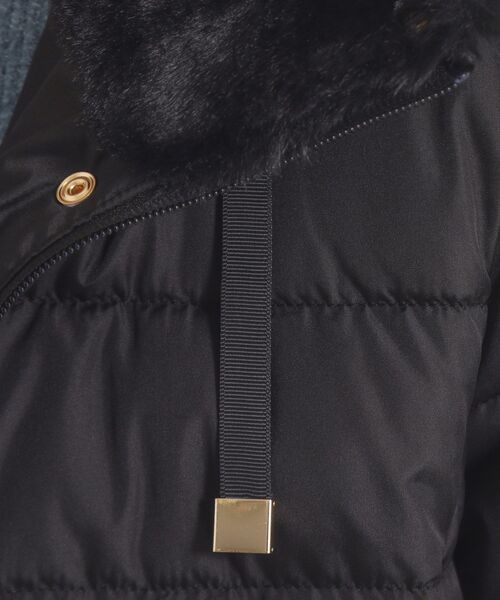 ITS'DEMO（イッツデモ）の「【撥水加工】中綿フードコート（その他アウター・レディース・ナチュラル/ブラウン系/ブラック・40/38）」の10枚目の写真