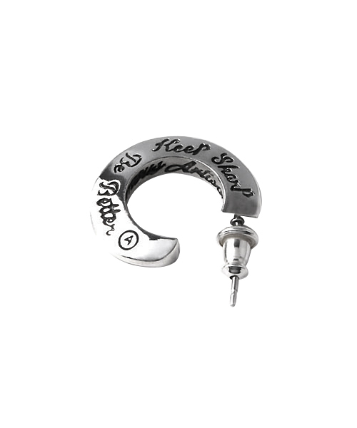 ANONYMOUS ARTISAN(アノニマスアルティザン)の「Keep Sharp Be better Earring(ピアス(両耳用)・レディース・シルバー・FREE)」の3枚目の写真