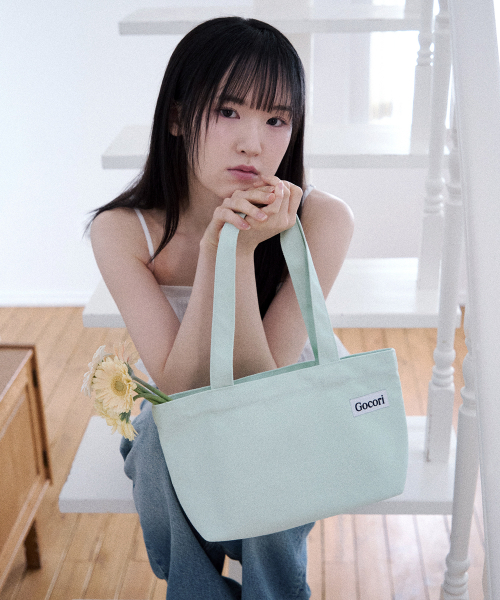 GOCORI(ゴコリ)の「キャンバスミニバッグ - メロンミニバッグ(エコバッグ/サブバッグ・レディース・その他・FREE)」の1枚目の写真