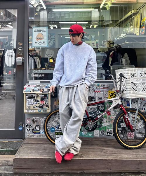 GRISH（グリッシュ）の「ツーピンタックワイドスウェットパンツ[グレー]（スウェットパンツ・レディース・その他・MEDIUM/LARGE/X-LARGE）」の11枚目の写真