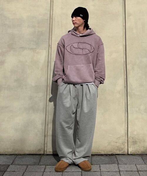 GRISH（グリッシュ）の「ツーピンタックワイドスウェットパンツ[グレー]（スウェットパンツ・レディース・その他・MEDIUM/LARGE/X-LARGE）」の19枚目の写真