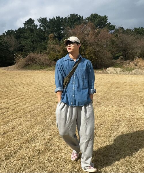 GRISH（グリッシュ）の「ツーピンタックワイドスウェットパンツ[グレー]（スウェットパンツ・レディース・その他・MEDIUM/LARGE/X-LARGE）」の21枚目の写真