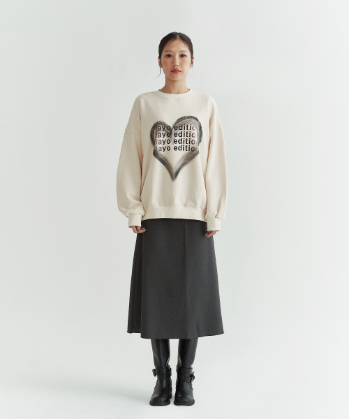 PLAYO(プレイオ)の「プルマンツーマン2 Tシャツ_Ivory(Tシャツ/カットソー・レディース・その他・FREE)」の2枚目の写真