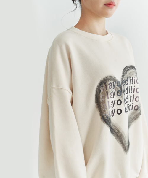 PLAYO(プレイオ)の「プルマンツーマン2 Tシャツ_Ivory(Tシャツ/カットソー・レディース・その他・FREE)」の3枚目の写真