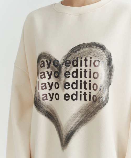 PLAYO(プレイオ)の「プルマンツーマン2 Tシャツ_Ivory(Tシャツ/カットソー・レディース・その他・FREE)」の4枚目の写真