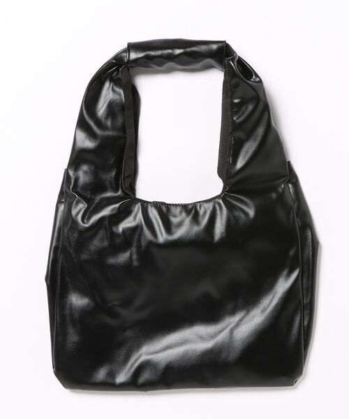 TONE SELECT GOODS(トーンセレクトグッズ)の「urbanfemine./シンプルリボンデザイントートバッグ U7599(トートバッグ・レディース・ブラック/シルバー/ホワイト/ベージュ・FREE)」の5枚目の写真