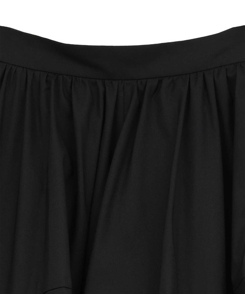 CLANE(クラネ)の「【CLANE/クラネ】TUCKING VOLUME SKIRT/タックボリュームスカート(スカート・レディース・ブラック・2/1)」の3枚目の写真