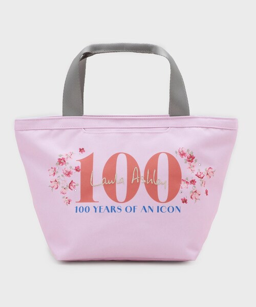 LAURA ASHLEY(ローラアシュレイ)の「【100個限定】ローラ アシュレイ生誕100周年記念ロゴ トートバッグ(トートバッグ・レディース・ピンク系・00)」の4枚目の写真