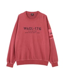 FADED MIL.POCKET CREWNECK SWEAT / フェイド ミリタリーポケット クルーネックスウェット / AVIREX / アヴィレックス