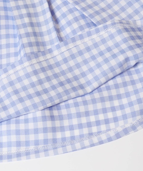 coca（coca）（コカ）の「キッズ　ギンガムチェックフレアスカート（スカート・キッズ・ブラック/ライトブルー・120/130/140/150）」の16枚目の写真