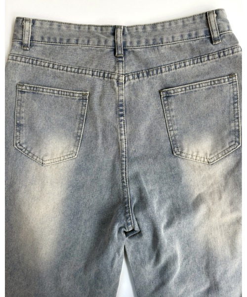 inst.ALL(インストール)の「サイド3リボンデニムパンツ(デニムパンツ・レディース・サックスブルー・S/M/L)」の21枚目の写真