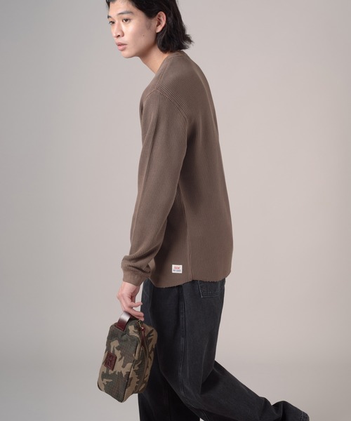 Levi's（リーバイス）の「Levi's/リーバイス ドップキット（ポーチ・メンズ・グリーン・OS）」の2枚目の写真