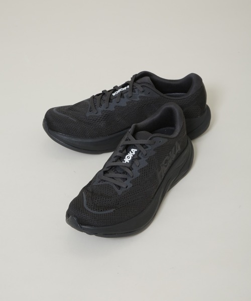 HOKA(ホカ)の「HOKA/M RINCON 4(スニーカー・メンズ・ブラック・26/27/28)」の1枚目の写真