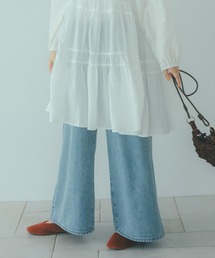 studio CLIP | バギー甘織りデニムパンツ[プチ・プラスサイズあり]《CLIP denim》(デニムパンツ)