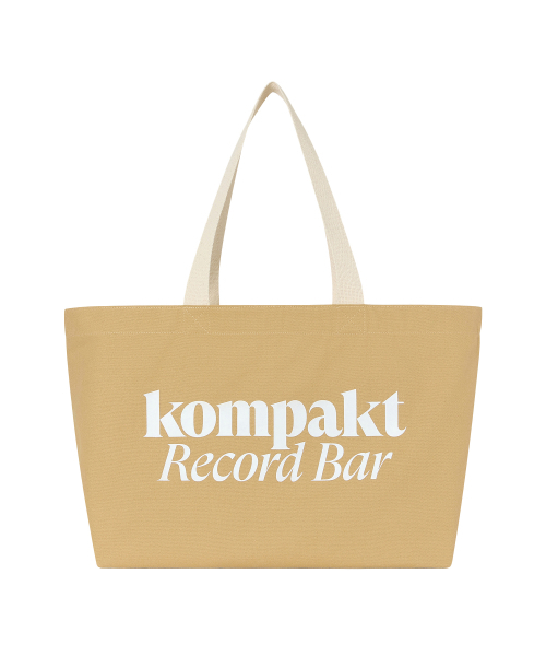 Kompakt Record Bar(コンパクトレコードバー)の「KRB Light Canvas Tote Bag - Sand(トートバッグ・メンズ・その他・FREE)」の1枚目の写真