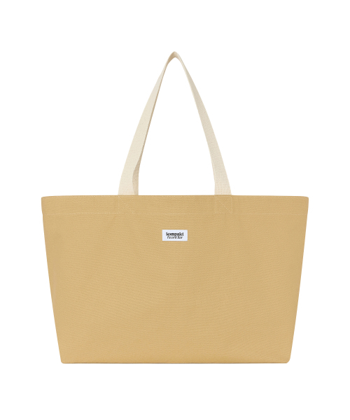 Kompakt Record Bar(コンパクトレコードバー)の「KRB Light Canvas Tote Bag - Sand(トートバッグ・メンズ・その他・FREE)」の2枚目の写真