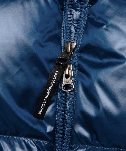LMCの「OG GLOSSY PUFFER DUCK DOWN VEST blue（ダウンベスト・レディース・その他・S/L/XL/M）」の7枚目の写真