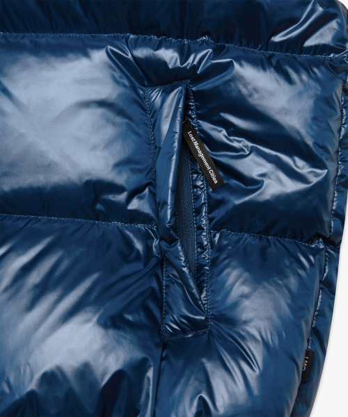 LMCの「OG GLOSSY PUFFER DUCK DOWN VEST blue（ダウンベスト・レディース・その他・S/L/XL/M）」の8枚目の写真