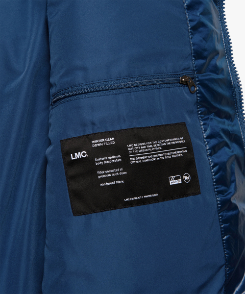 LMCの「OG GLOSSY PUFFER DUCK DOWN VEST blue（ダウンベスト・レディース・その他・S/L/XL/M）」の9枚目の写真