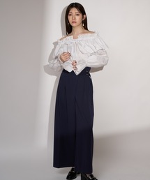 NOELA | ウエストタックアシメデザインパンツ(その他パンツ)