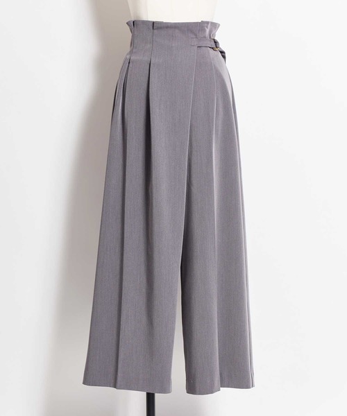 NOELA（ノエラ）の「ウエストタックアシメデザインパンツ（その他パンツ・レディース・グレー/ネイビー・S/M）」の16枚目の写真