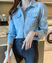 SPIGA | きれいめダンガリーシャツ(シャツ/ブラウス)