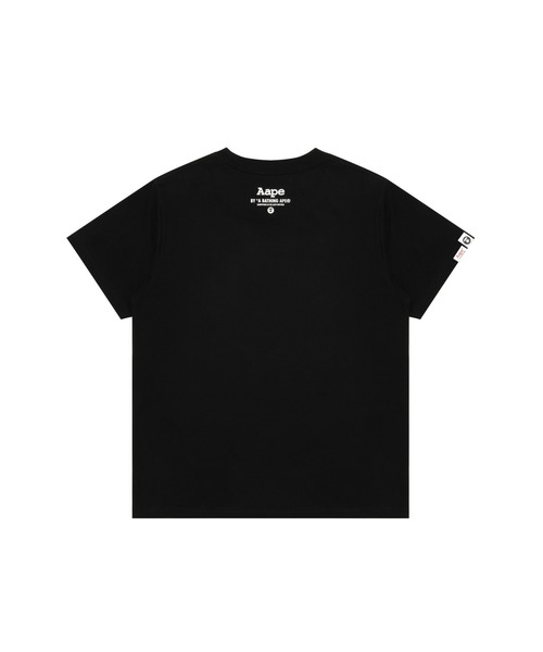 AAPE BY A BATHING APE（エーエイプバイアベイシングエイプ）の「AAPE BASIC TEE（Tシャツ/カットソー・レディース・イエロー/ブラック・X-SMALL/MEDIUM/SMALL）」の3枚目の写真