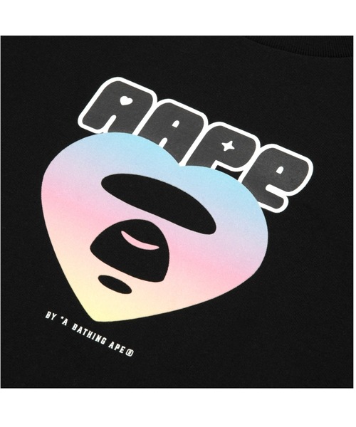 AAPE BY A BATHING APE（エーエイプバイアベイシングエイプ）の「AAPE BASIC TEE（Tシャツ/カットソー・レディース・イエロー/ブラック・X-SMALL/MEDIUM/SMALL）」の4枚目の写真