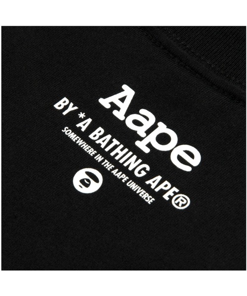 AAPE BY A BATHING APE（エーエイプバイアベイシングエイプ）の「AAPE BASIC TEE（Tシャツ/カットソー・レディース・イエロー/ブラック・X-SMALL/MEDIUM/SMALL）」の5枚目の写真