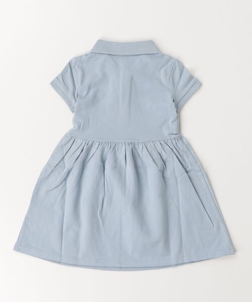 POLO RALPH LAUREN CHILDRENSWEAR(ポロ ラルフ ローレン チルドレンズウェア)の「ストレッチ メッシュ ポロ ドレス(ワンピース・キッズ・ブルー・6/3/4)」の4枚目の写真