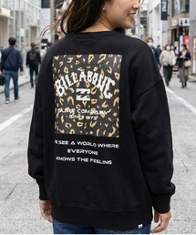 【BILLABONG/ビラボン】 PATTERN LOGO SWEAT/バックプリント スウェット トレーナー