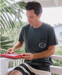 RVCA メンズ ISLAND HEX POCKET SS Tシャツ 【2026年春夏モデル】