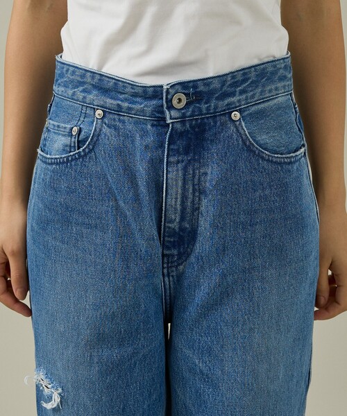 woadblue(ウォードブルー)の「【157 woadblue/イチゴーナナ ウォードブルー】デニムパンツ/HW Semi-Wide Flare/デニム【WEB限定】(デニムパンツ・レディース・インディゴブルー・26/25/24/23)」の20枚目の写真