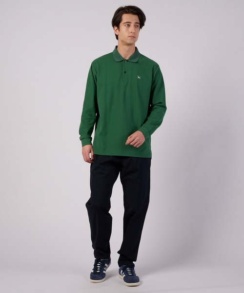 Eddie Bauer(エディーバウアー)の「長袖 フィールド ポロシャツ(ポロシャツ・メンズ・ブラック/ホワイト/グリーン・S/M/L/XL/XXL)」の8枚目の写真