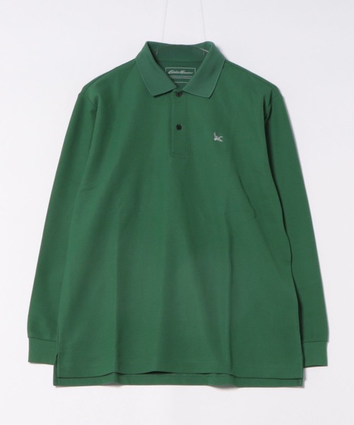 Eddie Bauer(エディーバウアー)の「長袖 フィールド ポロシャツ(ポロシャツ・メンズ・ブラック/ホワイト/グリーン・S/M/L/XL/XXL)」の21枚目の写真