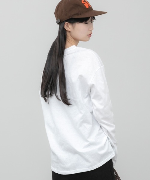 HEILIS(ヘイリス)の「クルーネックベーシックロンT(Tシャツ/カットソー・レディース・アイボリー/グレー/ブラック・FREE)」の10枚目の写真