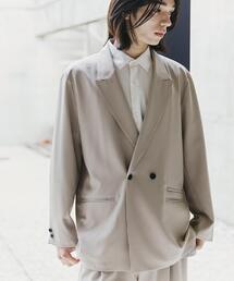 tk.TAKEO KIKUCHI（ティーケータケオキクチ）の「ダブルブレストジャケット（テーラードジャケット）」