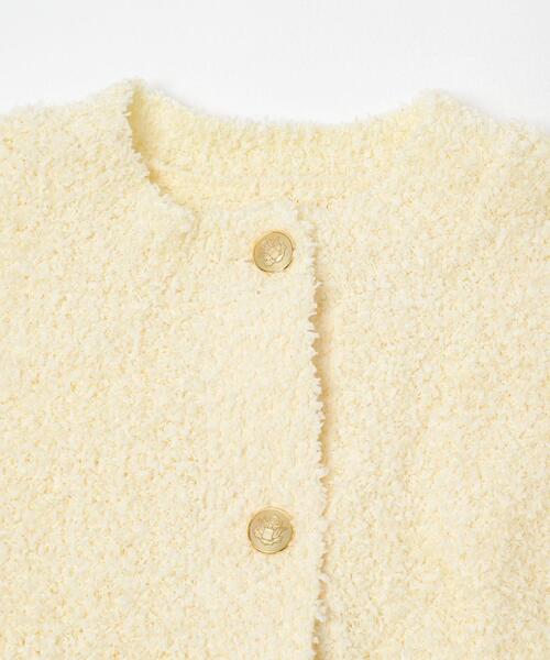 URBAN RESEARCH ROSSO WOMEN（アーバンリサーチ　ロッソ）の「ニットツイードショートカーディガン（カーディガン/ボレロ・レディース・イエロー系その他/ブルー/ホワイト・FREE）」の17枚目の写真