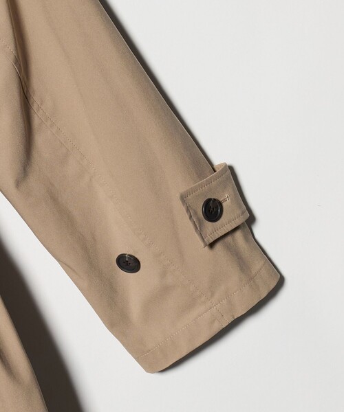 UNITED ARROWS（ユナイテッドアローズ）の「ステンカラーコート ‐はっ水‐（ステンカラーコート・レディース・ベージュ/ブラック・38/36/34）」の9枚目の写真