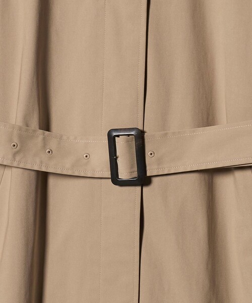 UNITED ARROWS（ユナイテッドアローズ）の「ステンカラーコート ‐はっ水‐（ステンカラーコート・レディース・ベージュ/ブラック・38/36/34）」の13枚目の写真