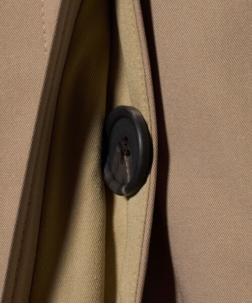 UNITED ARROWS（ユナイテッドアローズ）の「ステンカラーコート ‐はっ水‐（ステンカラーコート・レディース・ベージュ/ブラック・38/36/34）」の14枚目の写真