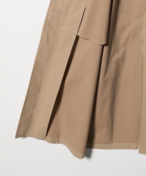 UNITED ARROWS（ユナイテッドアローズ）の「ステンカラーコート ‐はっ水‐（ステンカラーコート・レディース・ベージュ/ブラック・38/36/34）」の16枚目の写真