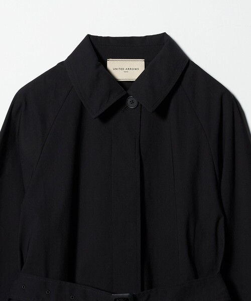 UNITED ARROWS（ユナイテッドアローズ）の「ステンカラーコート ‐はっ水‐（ステンカラーコート・レディース・ベージュ/ブラック・38/36/34）」の20枚目の写真