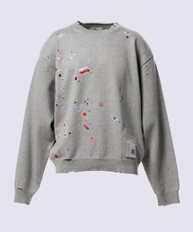 【MIHARAYASUHIRO/ミハラヤスヒロ】KIDS STICKER KNIT PULLOVER